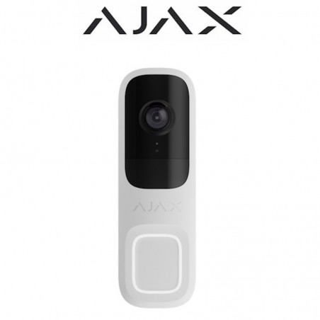 Videocitofono Con Ia Integrata, Sensore Pir E Controllo Tramite App AJAX DoorBell white 66390.125.WH1