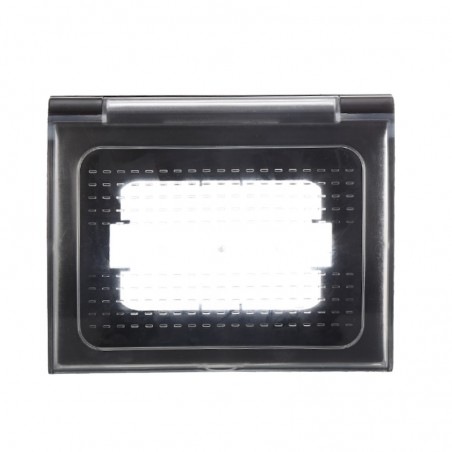 Supporto Universale 3 posti Nero IP44 Ettroit