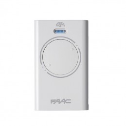 Telecomando Rolling code FAAC XT2 SLH bianco 433 MHZ 2 canali