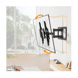 Staffa con Doppio Snodo per tv da 32 a 70" Max 50KG