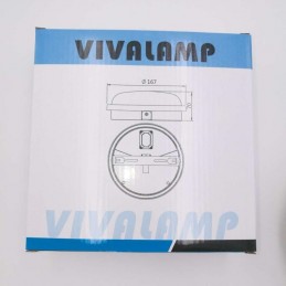 Plafoniera Tonda Con Led Incluso da 15W 6400k Vivalamp MPL 15W