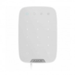 KEYPAD-FIBRA-W - Tastiera a Sfioramento Cablata, Colore Bianco - AJAX