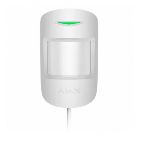 MOTIONPROTECT-FIBRA-W - Rilevatore di Movimento Cablato da Interno, Colore Bianco - AJAX