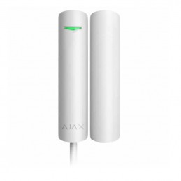 DOORPROTECT-FIBRA-W - Contatto Magnetico Cablato per Porte e Finestre, Colore Bianco - AJAX