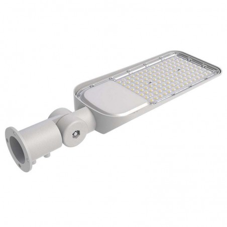 Armatura Stradale LED Chip Samsung 50W 100LM/W Colore Grigio 6400K IP65 SKU 20425