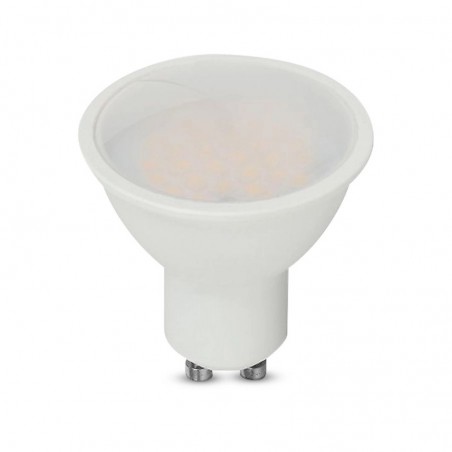 V-TAC Faretto LED GU10 10W 110° Copertura Satinata 3000K SKU 218781