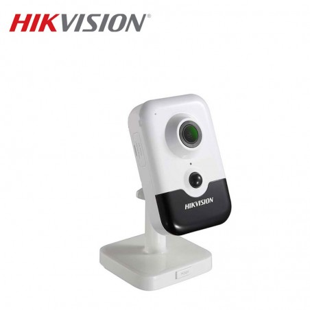 Hikvision Telecamera IP Cube fissa IR da 4 mp 2.8mm Poe Da Interno Con Audio bidirezionale