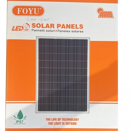 Pannello Per Faro Solare 200W e 500W 29X35X17CM Foyu