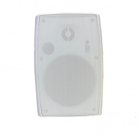 Cassa Bianca Bluetooth Esterna 30W Con Telecomando 100V 92 Db 220V Aux 3,5 e 6,3mm USB 100V 253x175x149mm