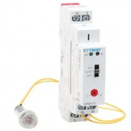 Interruttore Crepuscolare Temporizzato Fotoelettrico Relè Sensore Di Luce 16A 220v JX18103