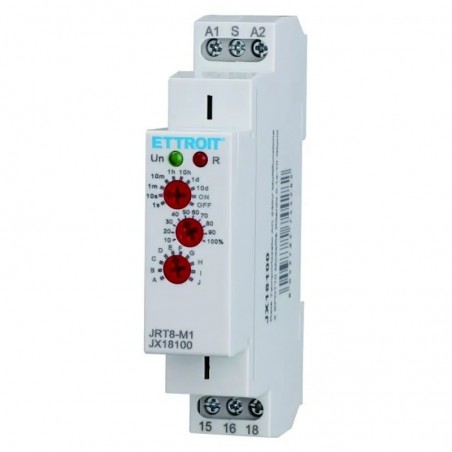 Relè Temporizzato AC 220V Multifunzione 2 SPDT10 Modalità Ritardo 0.1s-10 Giorni JX18100