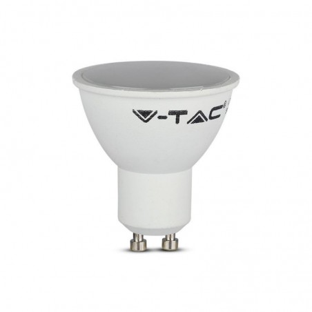 V-TAC Faretto LED GU10 4,5W 110° Copertura Satinata 3000K SKI 211685