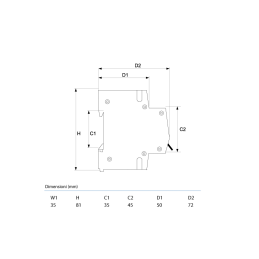 JEL4 C25 25A/30mA Interruttore Differenziale Elmark Combinato