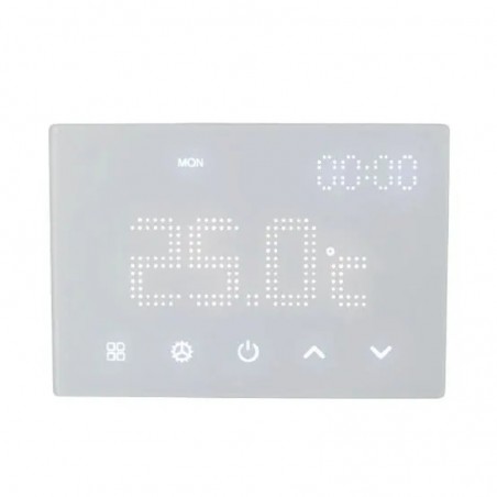 Smart Wifi Cronotermostato Caldaia Da Incasso Digitale Touch Screen Universale Bianco ETWF4301