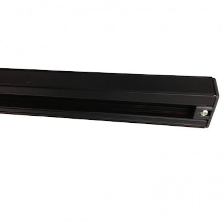Binario Nero 2 MT Monofase  Per Faretto Vivalamp