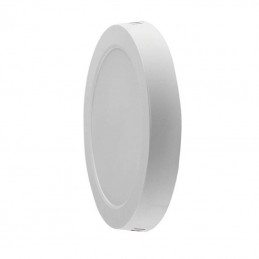 V-TAC Pannello LED 24W Montaggio a Plafone Rotondo Colore Bianco 4000K Sku 7880