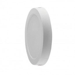 V-TAC Pannello LED 24W Montaggio a Plafone Rotondo Colore Bianco 6500K Sku 7881