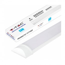 V-TAC PRO Plafoniera LED Chip Samsung Prismatica 20W 100LM/W 60cm 3000K IP20