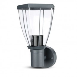 V-TAC Lampada LED da Giardino con Portalampada E27 (max 40W) in Acciaio Inossidabile Colore Nero IP44 Sku 8628