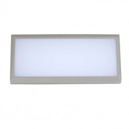 V-TAC Lampada LED da Muro Angulare 20W Colore Grigio 4200K IP65 218237