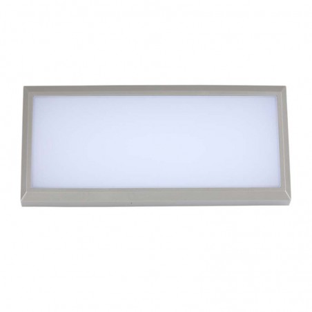 V-TAC Lampada LED da Muro Angulare 20W Colore Grigio 6400K IP65 Sku 218238