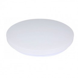V-TAC Plafoniera LED Rotonda 12W con Interruttore Cambia Colore CCT 3in1 Satinata d: 255mm h: 55mm
