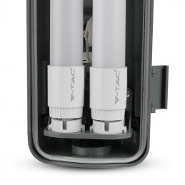 V-TAC Plafoniera LED Doppia Impermeabile 44W 150cm 6400K IP65 (Tubi Inclusi) sku 6400