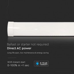 V-TAC PRO Plafoniera LED Chip Samsung Prismatica 20W 120LM/W 60cm 6400K IP20 Sku 20349