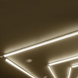 V-TAC PRO Plafoniera LED Chip Samsung Lineare 7W 60cm Raccordabile con Interruttore 4000K SKU 21693