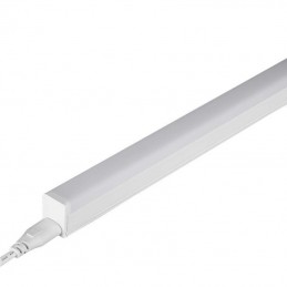 V-TAC PRO Plafoniera LED Chip Samsung Lineare 16W 120cm Raccordabile con Interruttore 3000K SKU 21695