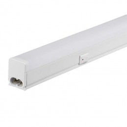 V-TAC PRO Plafoniera LED Chip Samsung Lineare 16W 120cm Raccordabile con Interruttore 6500K SKU 21697