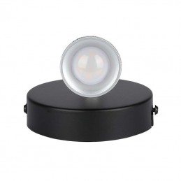 V-TAC Faretto LED da Muro 4,5W con Testa Orientabile Colore Nero 3000K IP20 sku 218263