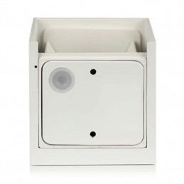 V-TAC Lampada LED da Muro Quadrata Doppio LED COB 11W Colore Bianco Satinato Fascio Luminoso Regolabile 4000K IP65