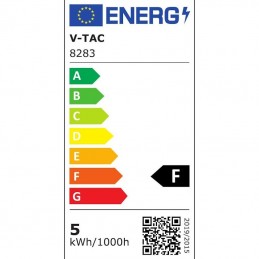 V-TAC Lampada LED da Muro a Tasca 5W 110LM/W Colore Nero 4000K IP65