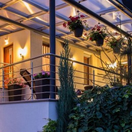 V-TAC Lampada LED da Giardino con Portalampada E27 (max 40W) in Acciaio Inossidabile Colore Nero IP44 Sku 8628