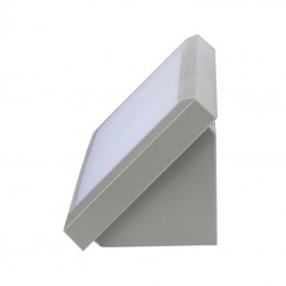 V-TAC Lampada LED da Muro Angulare 20W Colore Grigio 6400K IP65 Sku 218238