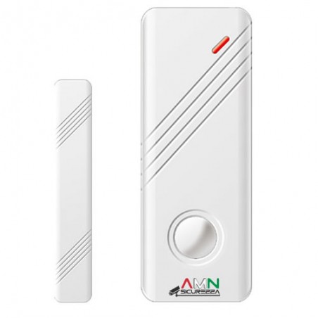 Sensore Magnetico WIRELESS Porte Finestre Centrale Allarme WIFI Antifurto 433Mhz