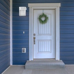 V-TAC Lampada LED da Muro con Portalampada E27 (Max 60W) Colore Bianco Vetro Satinato IP44