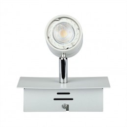 V-TAC Portafaretto LED da Incasso GU10 Colore Bianco Orientabile