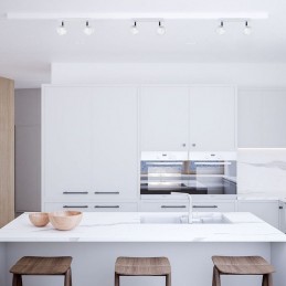 V-TAC Portafaretto LED Doppio da Incasso 2*GU10 e GU5.3 (MR16) Colore Bianco Orientabile