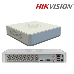 Dvr AHD, HD-CVI, HD-TVI, CVBS, TCP/IPDS-7116HQHI-K1 16 Canali Hikvision 4MPX