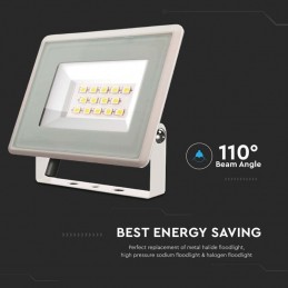 V-TAC Faro LED Esterno SMD 10W Colore Bianco 3000K IP65 Sku 6730