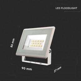 V-TAC Faro LED Esterno SMD 10W Colore Bianco 3000K IP65 Sku 6730