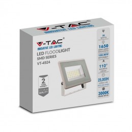 V-TAC Faro LED Esterno SMD 20W Colore Bianco 4000K IP65 Sku 6741