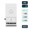 V-TAC Inverter Ibrido Monofase LV Deye 8kW WiFi CEI 0-21 Bianco IP65 12310