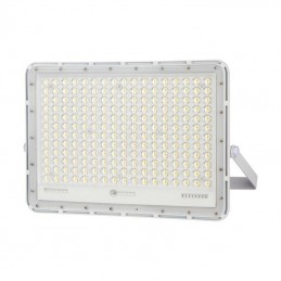 V-TAC Faro LED con Telecomando e Pannello Solare 30W Batteria sostituibile Cavo da 3m Colore Bianco 4000K Sku 7848