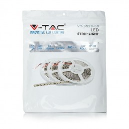 V-TAC Strip LED SMD3528 3,6W/m 5m 60 LED/m Blu 12V IP20 8mm sku 2013