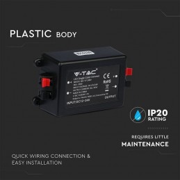 V-TAC Controller per Strip LED Dimmerabile con Telecomando 3 Tasti (Max 96W) sku 3300