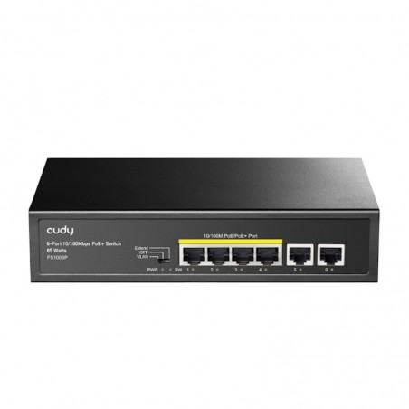 Switch Ethernet  4 Porte PoE 10/100 FS1006P  Cudy