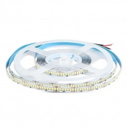 V-TAC Strip LED SMD2835 18W/m 5m 238 LED/m 135LM/W 24V 3000K IP20 10mm sku 212599